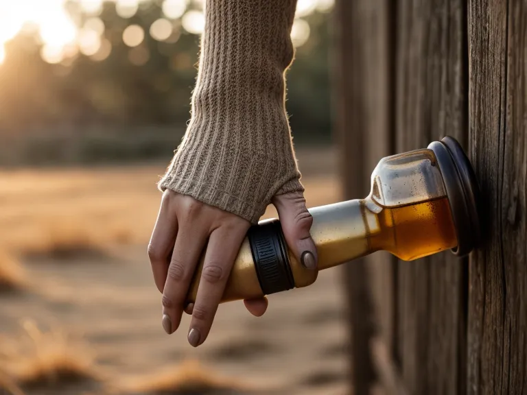 Primer plano de manos apoyadas en una valla de madera durante el descanso, momento clave para el bienestar ecuestre y los estiramientos post-monta.